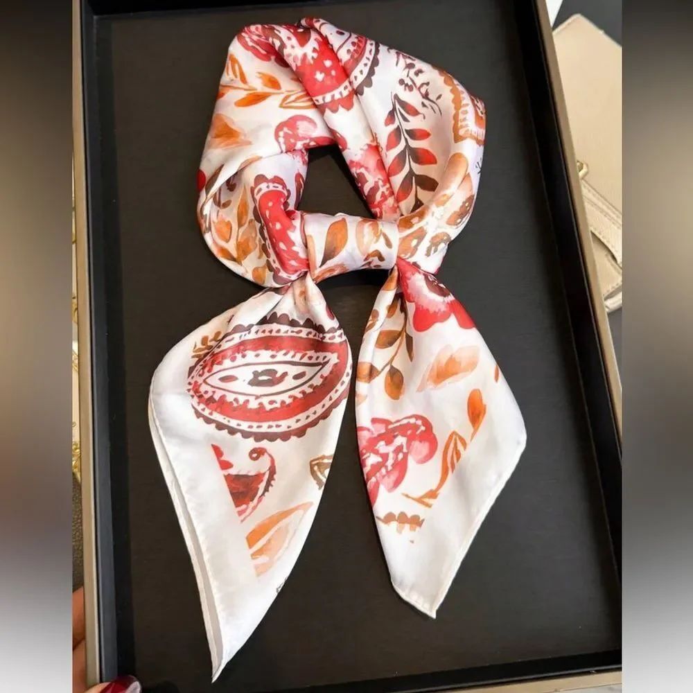 Boho Floral Paisley Scarf N1441